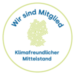 Mitglied klimafreundlicher Mittelstand Logo